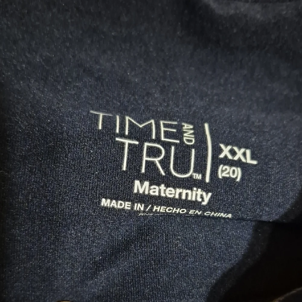 NWT Time and Tru Maternity Denim Shorts - Picture 5 of 5